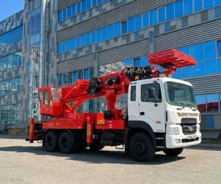 Аренда автовышки 55 метров